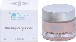 Крем для обличчя - The Organic Pharmacy Rose Diamond Face Cream — фото N1