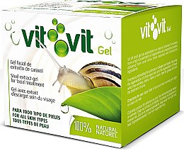 Гель для обличчя "Vit Vit" - Diet Esthetic Organic Snail Gel Vit Vit — фото N2
