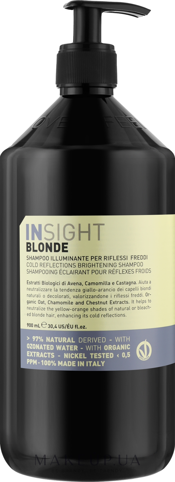 Шампунь для волосся "Холодні відсвіти" - Insight Blonde Cold Reflections Shampoo — фото 900ml