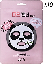 Маска для лица тканевая - Skin79 Animal Mask For Dark Panda — фото N4