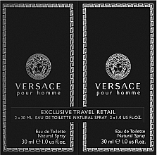 Духи, Парфюмерия, косметика Versace Versace Pour Homme - Набор (edt/30ml + edt/30ml)