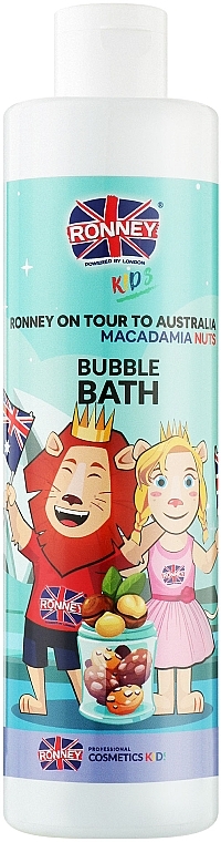Пена для ванны "Орехи макадамии" - Ronney Professional Kids On Tour To Australia Bubble Bath — фото N1