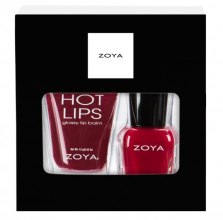 Духи, Парфюмерия, косметика Подарочный набор - Zoya Be Jolly (lip balm/12g + nail polish/7.5ml)