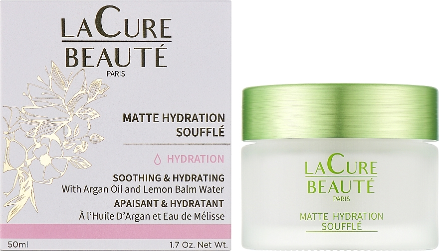 УЦЕНКА Матирующий крем для лица - LaCure Beaute Matte Hydration Souffle * — фото N2