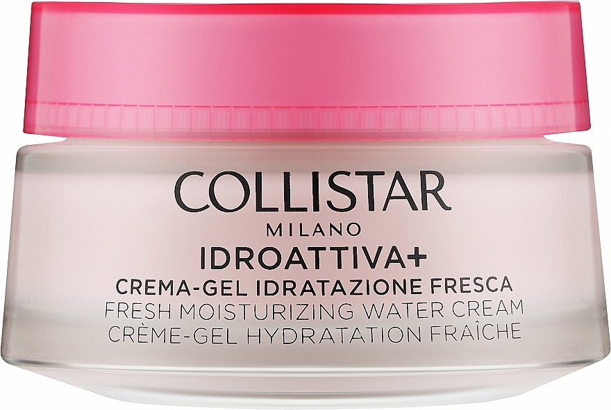 Гель-крем для нормальної та комбінованої шкіри - Collistar Idroattiva+ Fresh Moisturizing Water Cream — фото N1