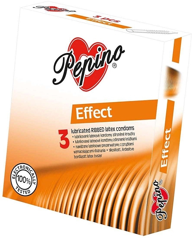 Презервативы, 3 шт. - Pepino Effect — фото N1