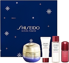 Набор - Shiseido Vital Perfection Enriched Holiday Kit (f/cr/50ml + clean/foam/15ml + f/lot/30ml + f/conc/10ml) — фото N2