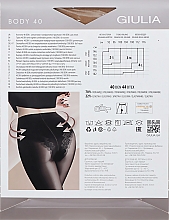Колготки для женщин "Body" 40 Den, daino - Giulia — фото N2