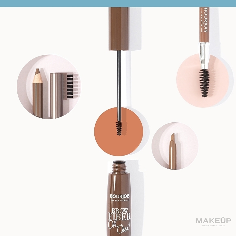 Туш для брів - Bourjois Brow Fiber Oh Oui! — фото N8