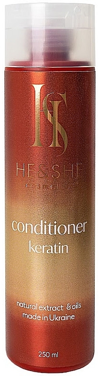 Кондиціонер з кератином - He&She Cosmetics Conditioner Keratin — фото N1