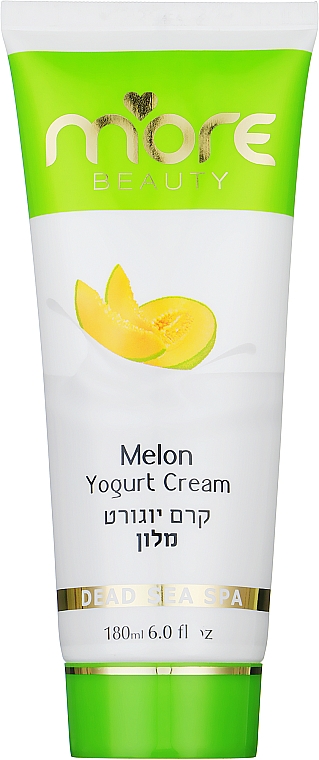 Укрепляющий антицеллюлитный крем-йогурт "Дыня" - More Beauty Melon Yogurt Cream — фото N1