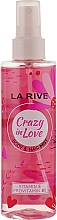 Парфюмированный спрей для волос и тела "Crazy in Love" - La Rive Body & Hair Mist — фото N1