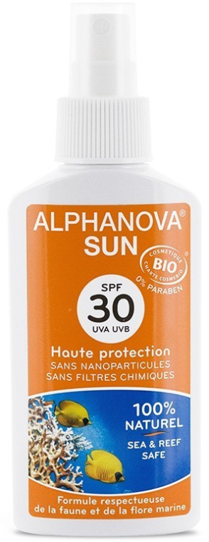 Солнцезащитный спрей - Alphanova Sun Protection Spray SPF 30 — фото N1