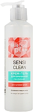 Мильний крем-гель для умивання - Hirudo Derm Sensi Clean — фото N2
