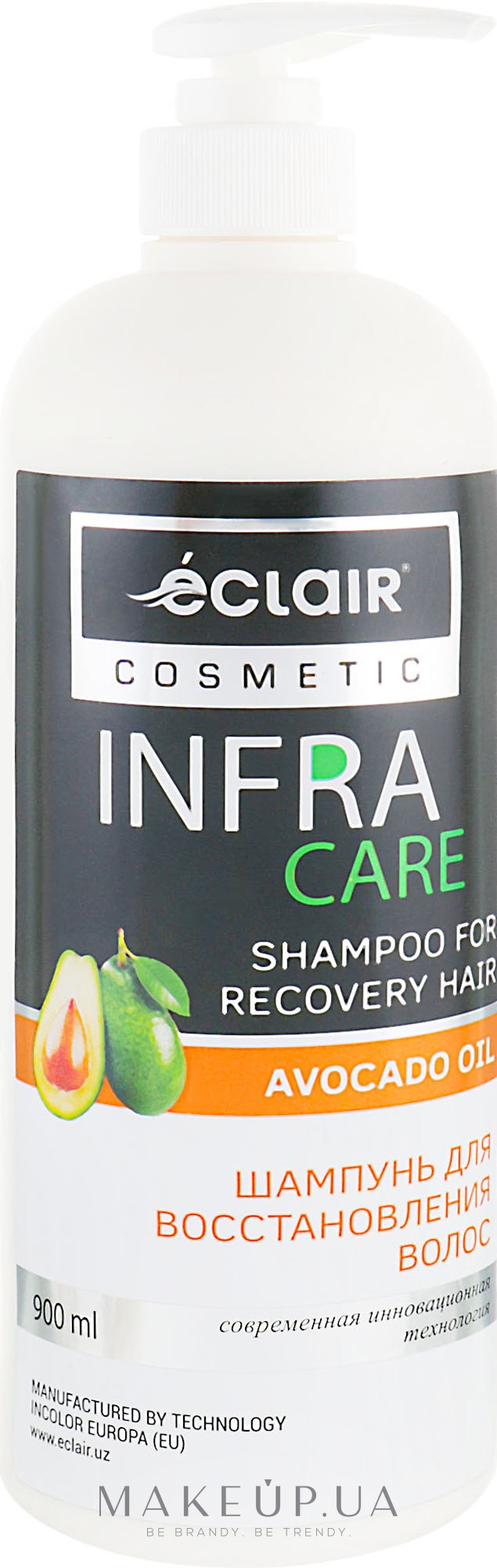 Шампунь для відновлення волосся - Eclair Infra Care Shampoo — фото 900ml