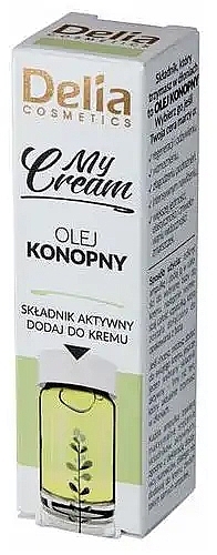 Активний компонент для створення крему для обличчя "Конопляна олія" - Delia Cosmetics My Cream — фото N1