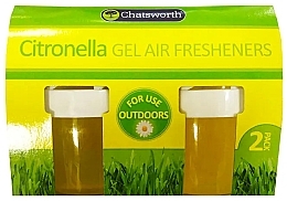 Духи, Парфюмерия, косметика Освежающий гель с цитронеллой против комаров - Chatsworth Citronella Gel Air Fresheners