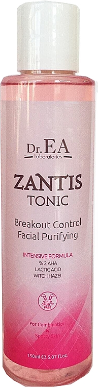 Тонік проти вугрового висипу - Dr.EA Zantis Tonic Breakout Control Facial Purifying — фото N1