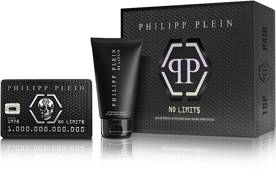 Philipp Plein No Limits - Набір (edp/90ml + aft/sh/balm/150ml) — фото N1