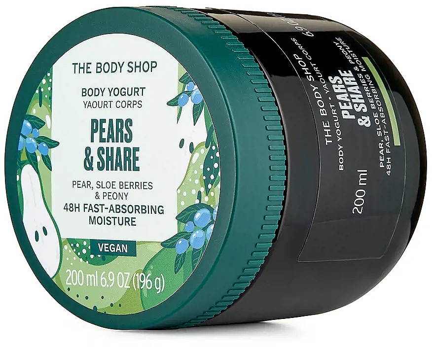 Йогурт для тіла "Груша" - The Body Shop Pears & Share Body Yogurt — фото N2