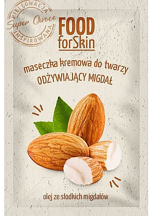 Питательная крем-маска для лица с миндалем - Marion Food for Skin Cream Mask Nourishing Almond — фото N1