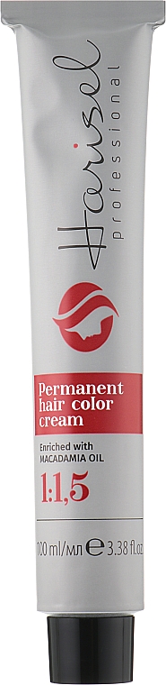 Крем-фарба для волосся - Harisel Professional Permanent Hair Color Cream — фото N2