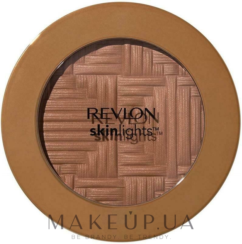 Бронзувальна пудра для обличчя - Revlon Skinlights Bronzer Powder — фото 002 - Cannes Tan