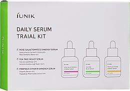 Парфумерія, косметика Набір - iUNIK Daily Serum Trial Kit (ser/3x15ml)