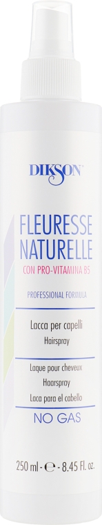 Экологический лак для волос с провитамином B5 - Dikson Fleuresse Naturelle Ecologica — фото N1