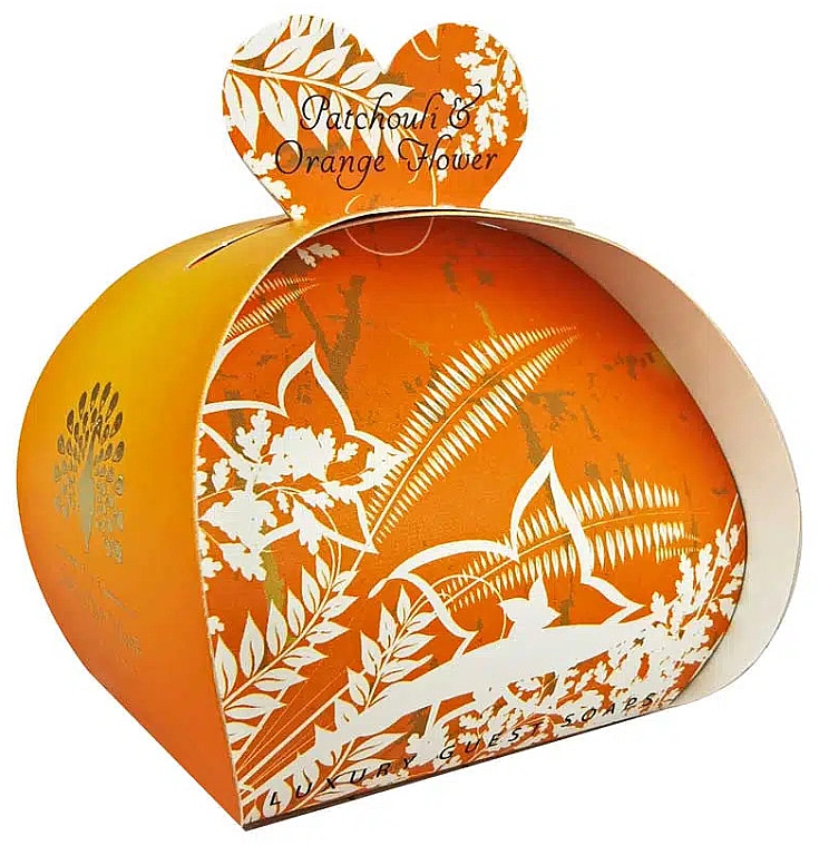 Мило для гостей "Пачулі й квітка апельсина" - The English Soap Company Patchouli & Orange Flower Guest Soaps — фото N1