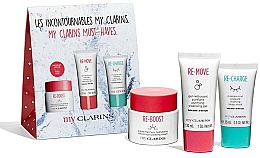 Духи, Парфюмерия, косметика Набор - Clarins My Clarins Must-Haves (f/cr/50ml + f/gel/30ml + f/mask/15ml)