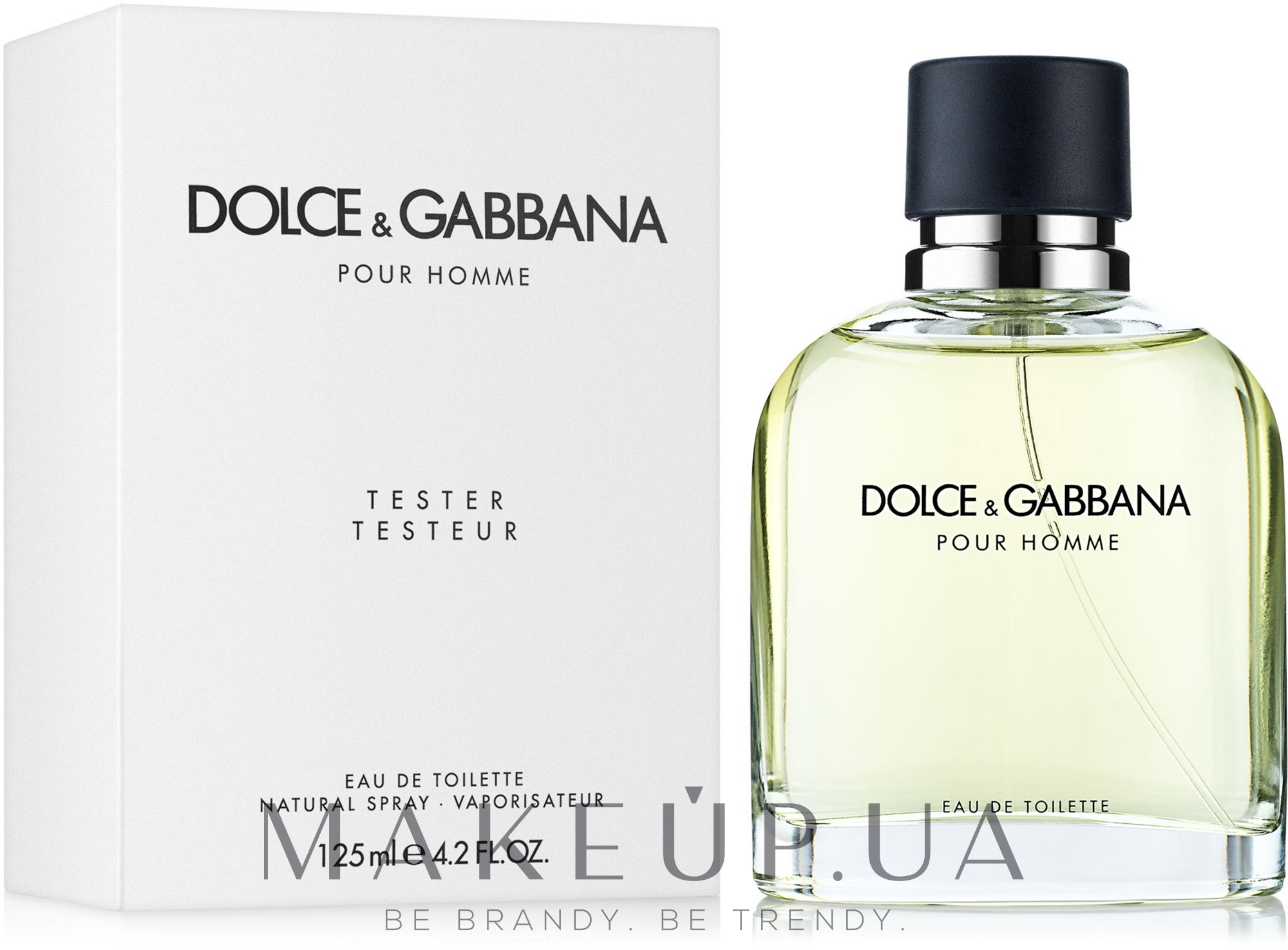 Dolce & Gabbana Pour Homme - Туалетная вода (тестер с крышечкой) — фото 125ml