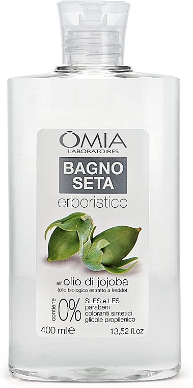 Гель для душу з олією жожоба - Omia Labaratori Ecobio Jojoba Oil Shower Gel — фото N1