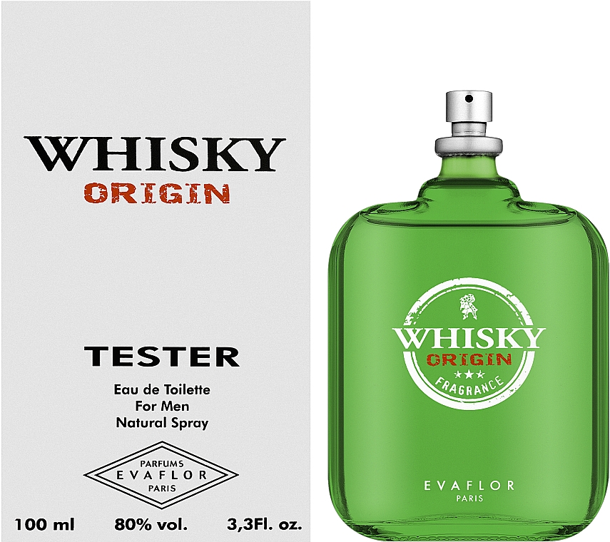 Evaflor Whisky Origin - Туалетная вода (тестер без крышечки)  — фото N2