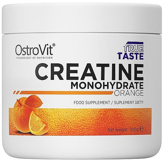 Пищевая добавка "Креатин моногидрат", апельсин - OstroVit Creatine Monohydrate Orange — фото N1