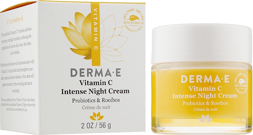 Интенсивный ночной крем с витамином С - Derma E Vitamin C Intense Night Cream — фото N2