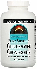 Дієтична добавка "Глюкозамін та хондроїтин", таблетки - Source Naturals Extra Strength Glucosamine Chondroitin — фото N1