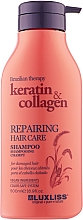 Шампунь відновлювальний для волосся - Luxliss Repairing Hair Care Shampoo — фото N3