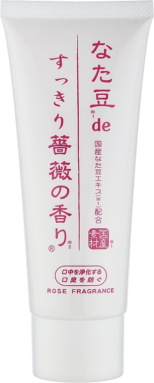 Зубная паста с ароматом розы - Natamame Juso Sukkiri Dental Care — фото N1