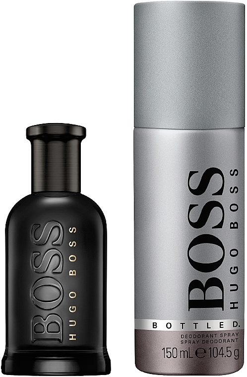 BOSS Bottled Parfum - Набор (parfum/50ml + deo/150ml) — фото N2