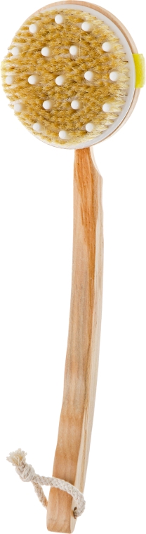 Щітка-масажер з дерев'яною ручкою, 7993 - SPL — фото N1