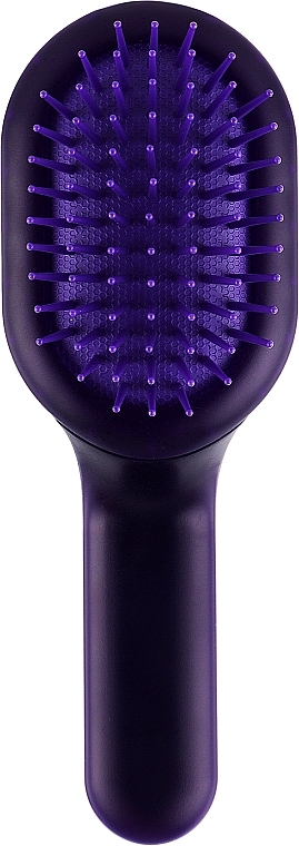 Расческа, фиолетовая - Janeke Bag Curvy Hairbrush — фото N1