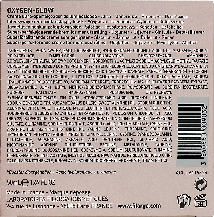 Крем-бустер для сияния кожи - Filorga Oxygen-Glow Cream — фото N3