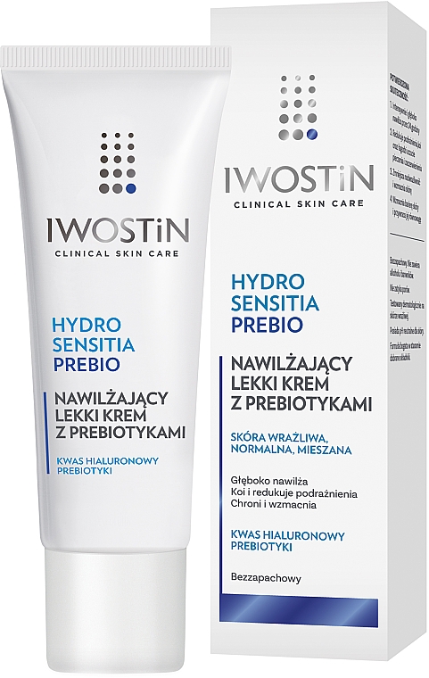 Увлажняющий легкий крем с пребиотиками - Iwostin Hydro Sensitia Prebio Cream — фото N1