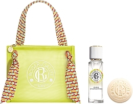 Духи, Парфюмерия, косметика Roger & Gallet Fleur D'Osmanthus Wellbeing Fragrant Water - Набор (f/water/30ml + soap/50ml + handbag/1pc)