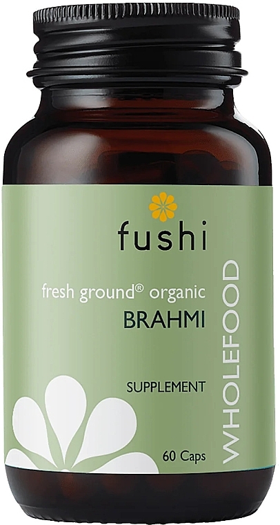 Харчова добавка "Брахмі" - Fushi Organic Brahmi Capsules — фото N1