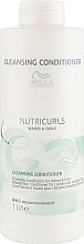 Очищающий кондиционер для волнистых и вьющихся волос - Wella Professionals Nutricurls Cleansing Conditioner for Waves and Curls — фото N3