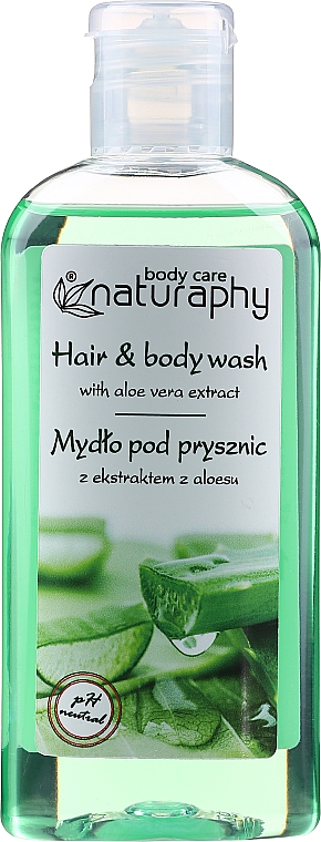 Шампунь-гель для душа с экстрактом Алоэ - Naturaphy Aloe Vera Hair & Body Wash — фото N1