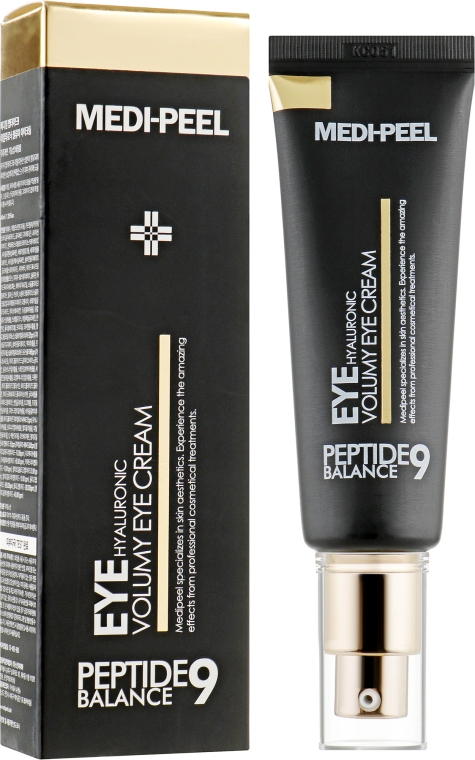 Омолаживающий крем для век с пептидами - Medi Peel Peptide 9 Hyaluronic Volumy Eye Cream