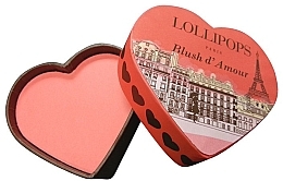 Парфумерія, косметика Рум'яна для обличчя - Lollipops Blush D'Amour Heart Blush